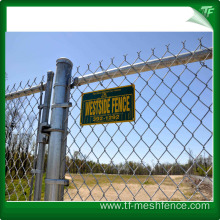 Hot dipped galvanized diamond mesh fence